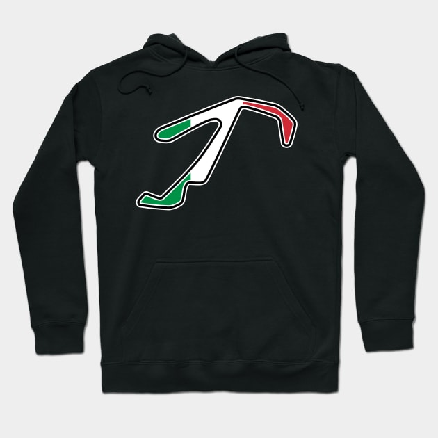 Misano World Circuit Marco Simoncelli [flag] Hoodie by sednoid